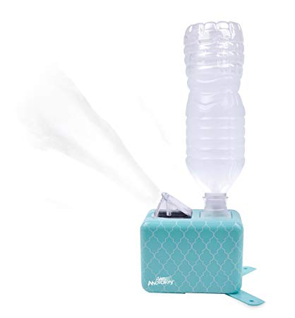 Compact Cool Mist Humidifier – Travel Size –MH-105 Teal For Small Rooms Up To 150 sq. ft.