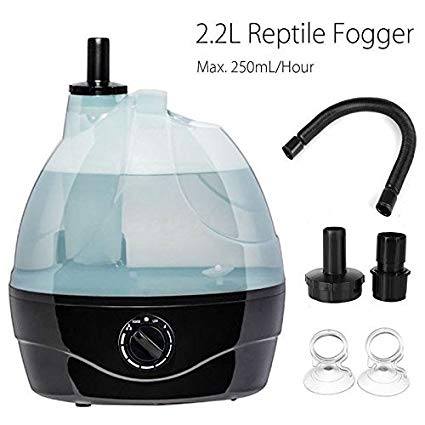 32W 2.2L Tank Amphibians Reptile Fogger Humidifier Vaporizer Fog Maker Generator