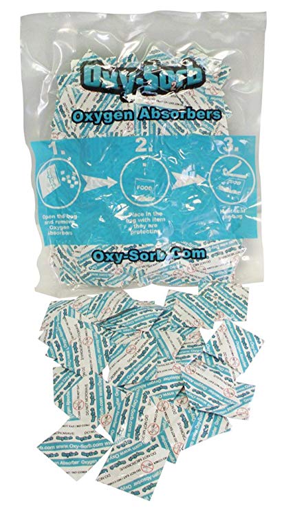 Oxy-Sorb 1000-Pack Oxygen Absorber, 100cc