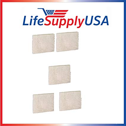 5-pack Humidifier Wick Filter for Vornado ufvmd1 MD1-1002 fits 1007, 3120-900, HUI-007, and HUI-0014 LifeSupplyUSA