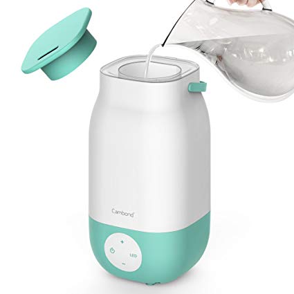 Cambond Cool Mist Humidifier, Portable Ultrasonic Moisturizer Air Dry Humidifier Filter Free, 3L Large Capacity Top fill, Quiet, Easy Clean, 3 Mist Level Humidifier for Bedroom Kids Babies Home Room